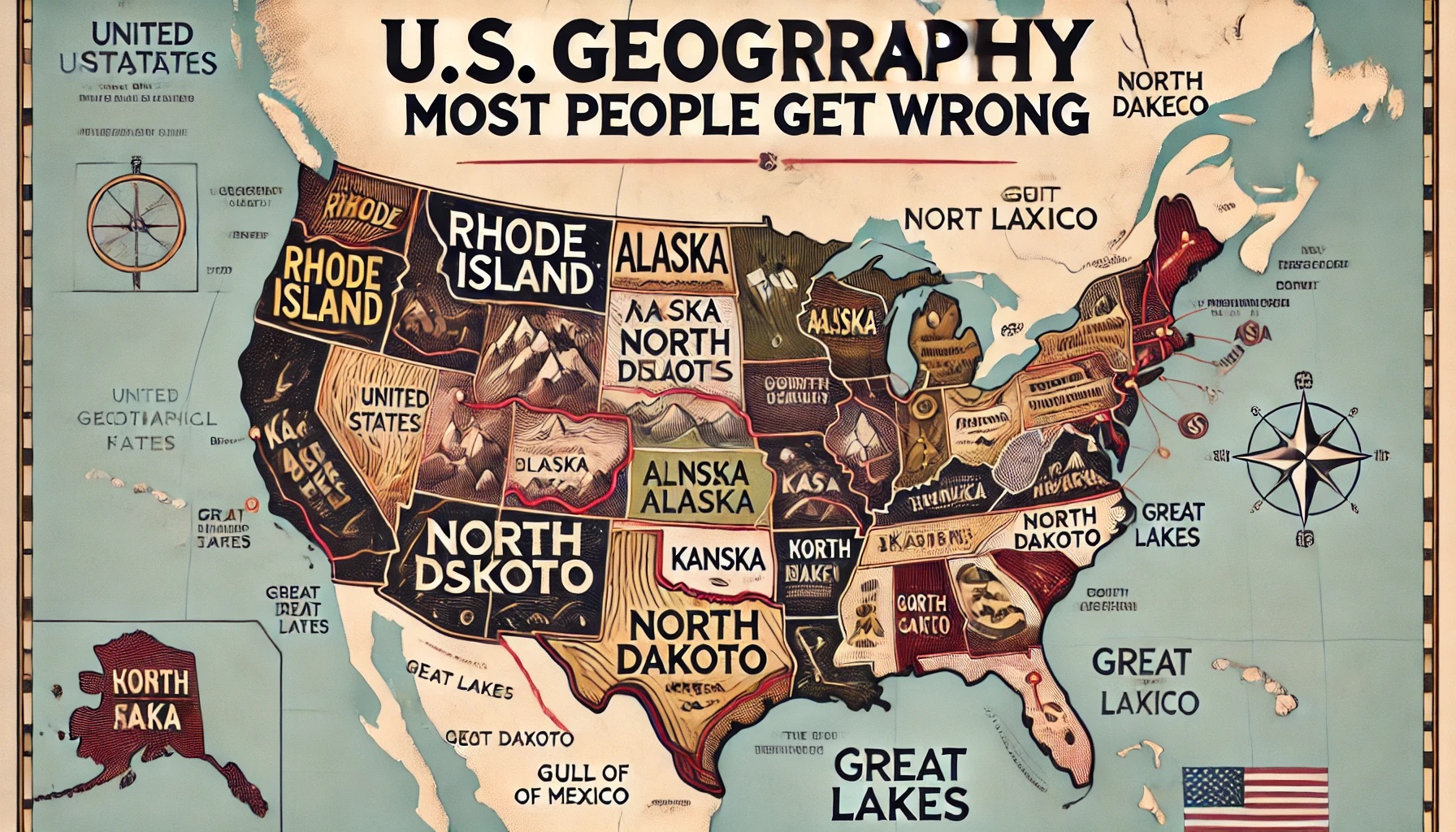 10 U.S. Geography Facts That Are Common Misconceptions