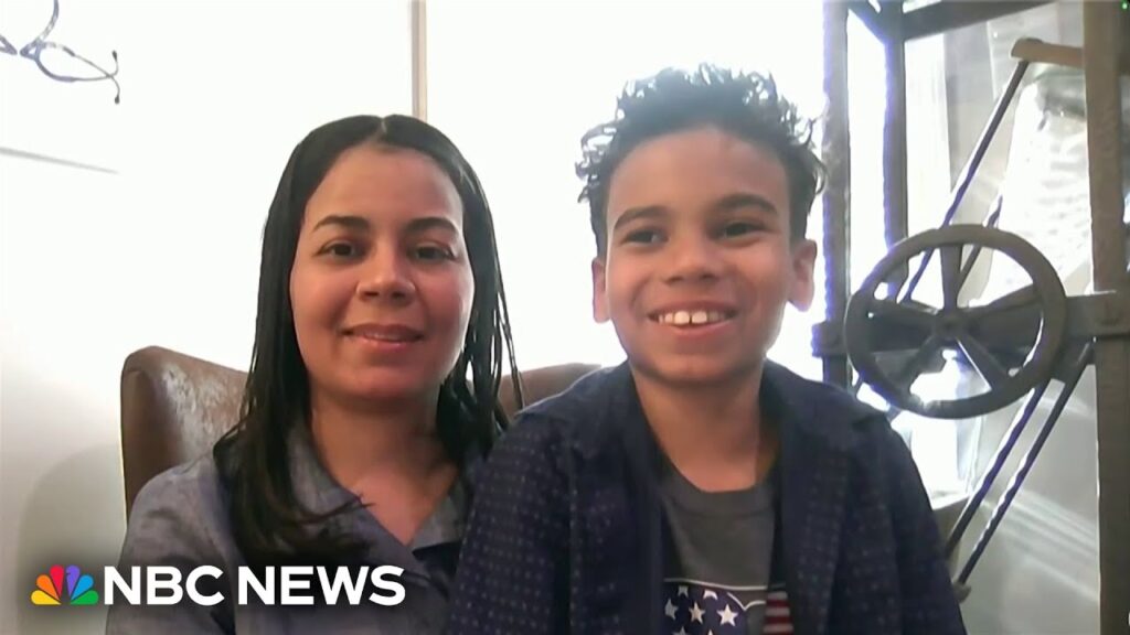 Veronica Wilkins supports her son’s academic journey.