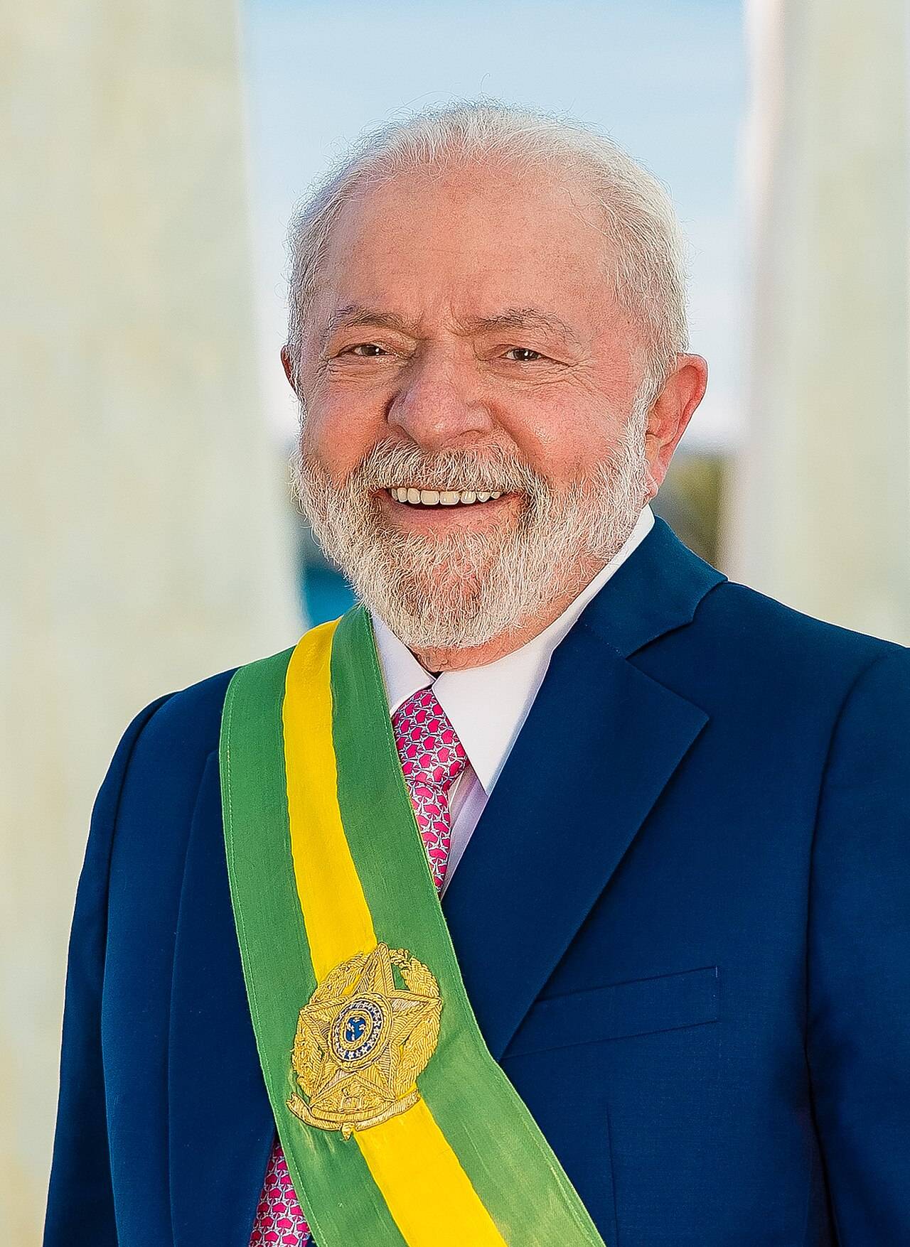 Official portrait of Brazilian President Luiz Inácio Lula da Silva