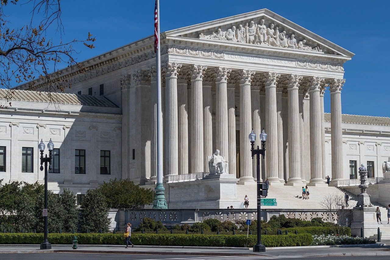 The U.S. Supreme Court building in Washington, D.C.