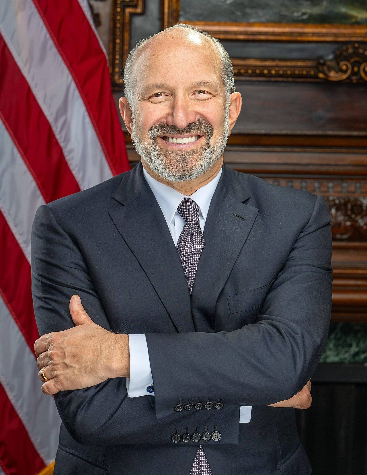 US Commerce Secretary Howard Lutnick in an official 2025 portrait