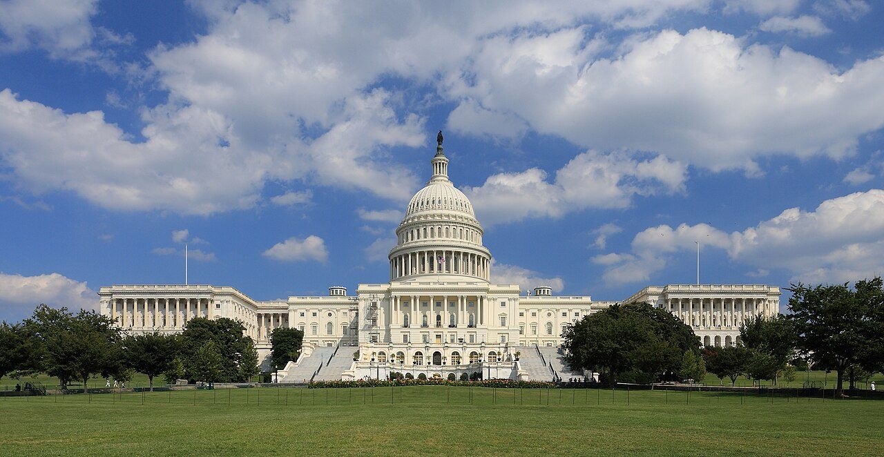 The west front of the U.S. Capitol in Washington